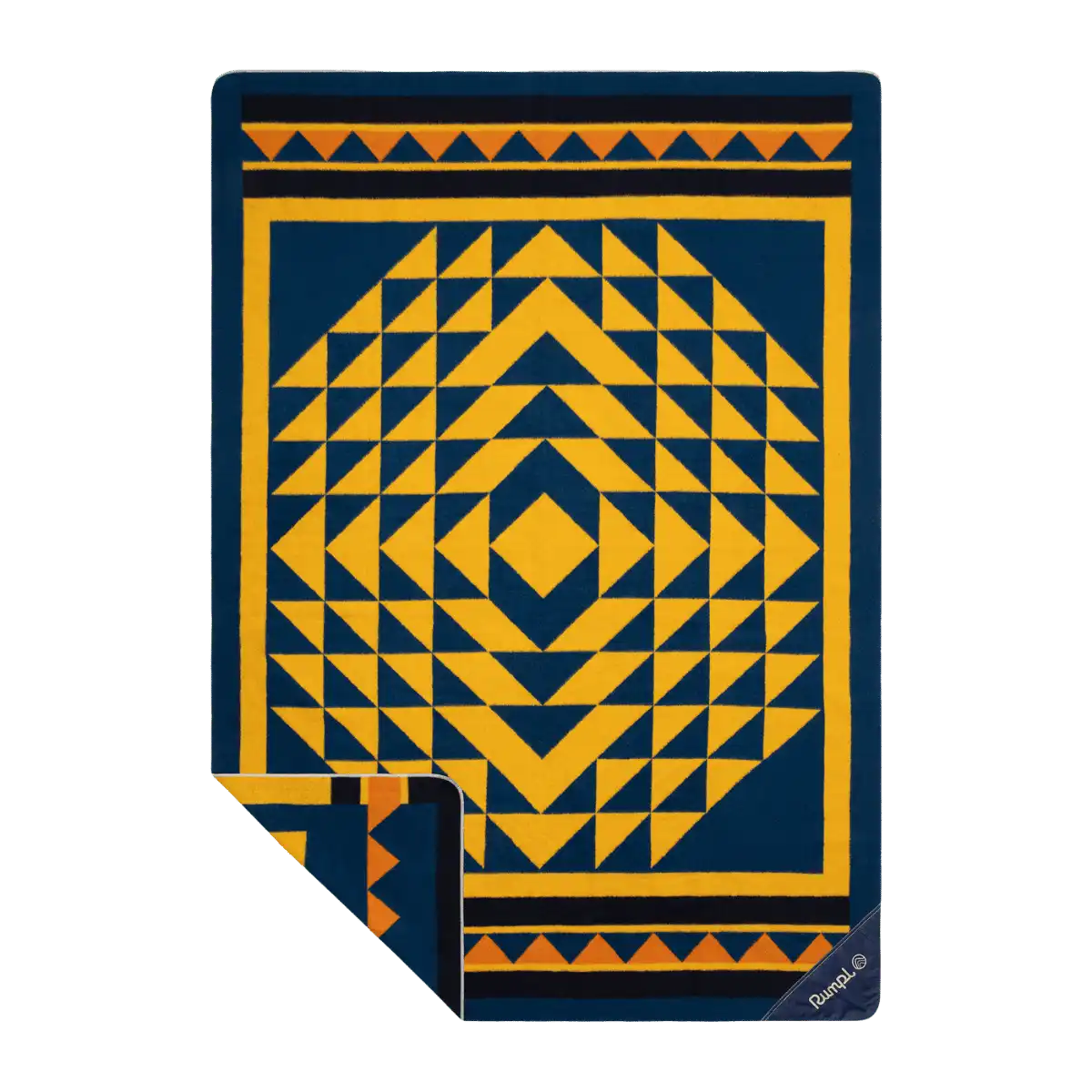 Merino Softwool Blanket - Quilted Amber