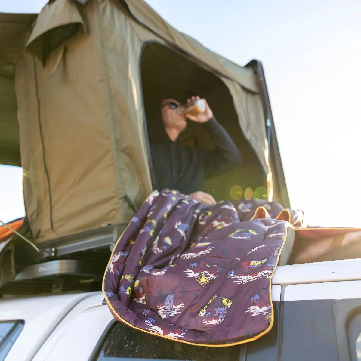 Original Puffy Blanket - Cherry Desert Cheers