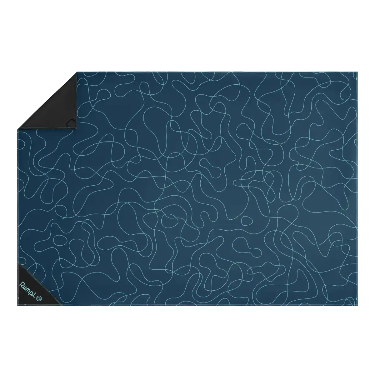 Pack Mat - Puzzled Blue