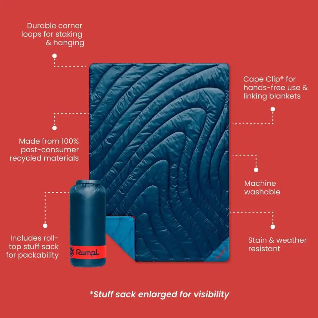 Original Puffy Blanket - Deepwater - Custom