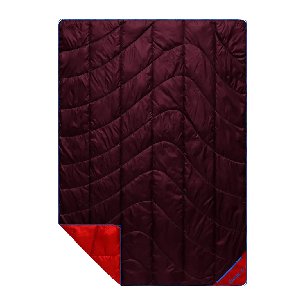 Backcountry Puffy Blanket - Fig Red