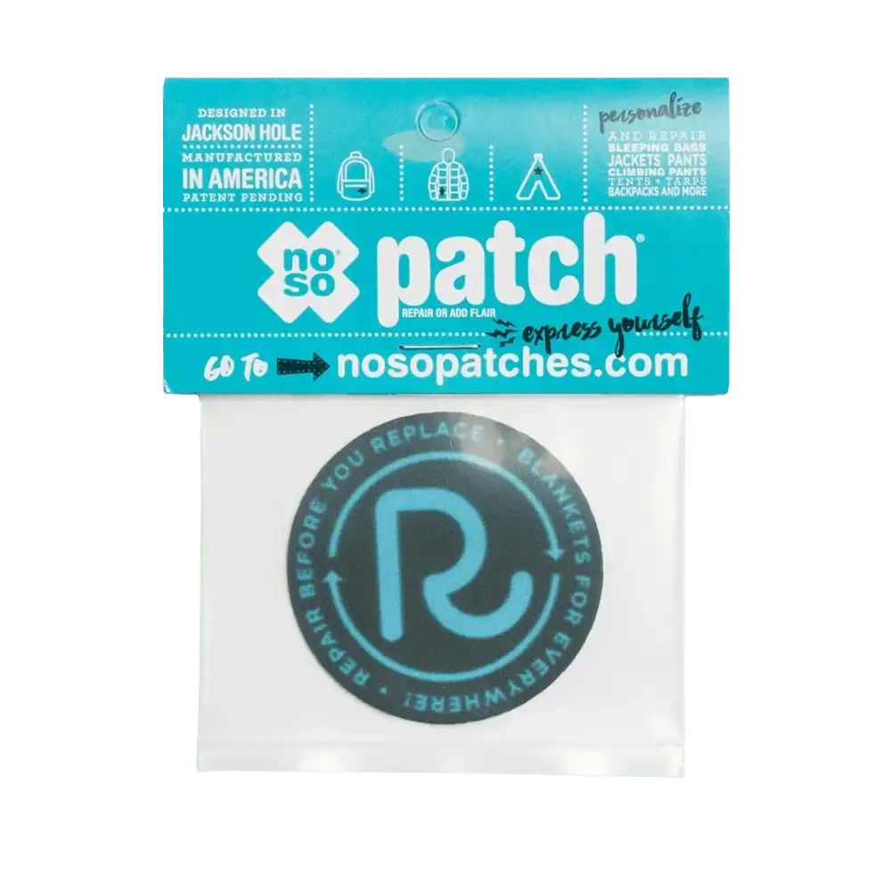 NOSO Repair Patch - Rumpl Blue Logo